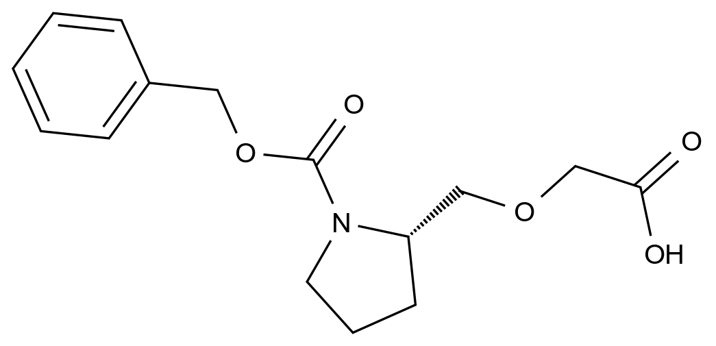 101249-91-6_(S)-2-Carboxymethoxymethyl-pyrrolidine-1-carboxylic acid benzyl ester标准品