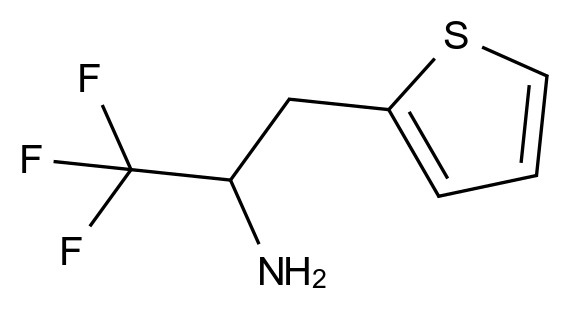 1012884-80-8_2,2,2-TRIFLUORO-1-THIOPHEN-2-YLMETHYL-ETHYLAMINE标准品