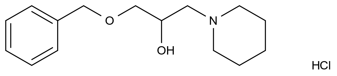 101356-75-6_1-(BENZYLOXY)-3-PIPERIDIN-1-YLPROPAN-2-OL HYDROCHLORIDE标准品