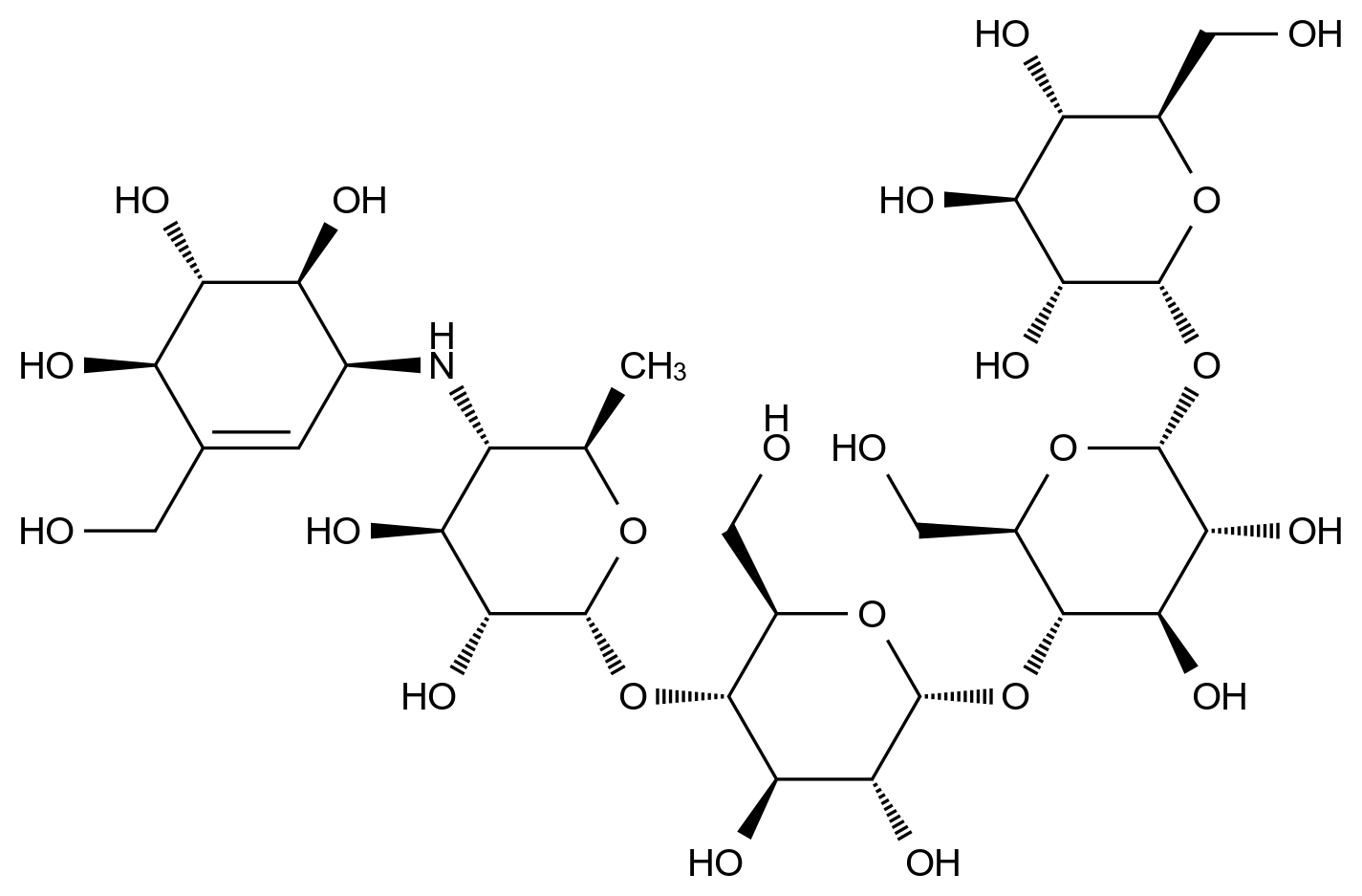 1013621-73-2_α-D-Glucopyranosyl 4,6-dideoxy-4-{[(1S,4R,5S,6S)-4,5,6-trihydroxy-3-(hydroxymethyl)-2-c