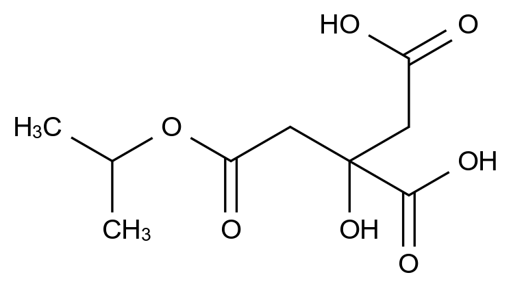 101396-15-0_2-hydroxy-2-(2-oxo-2-propan-2-yloxyethyl)butanedioate标准品